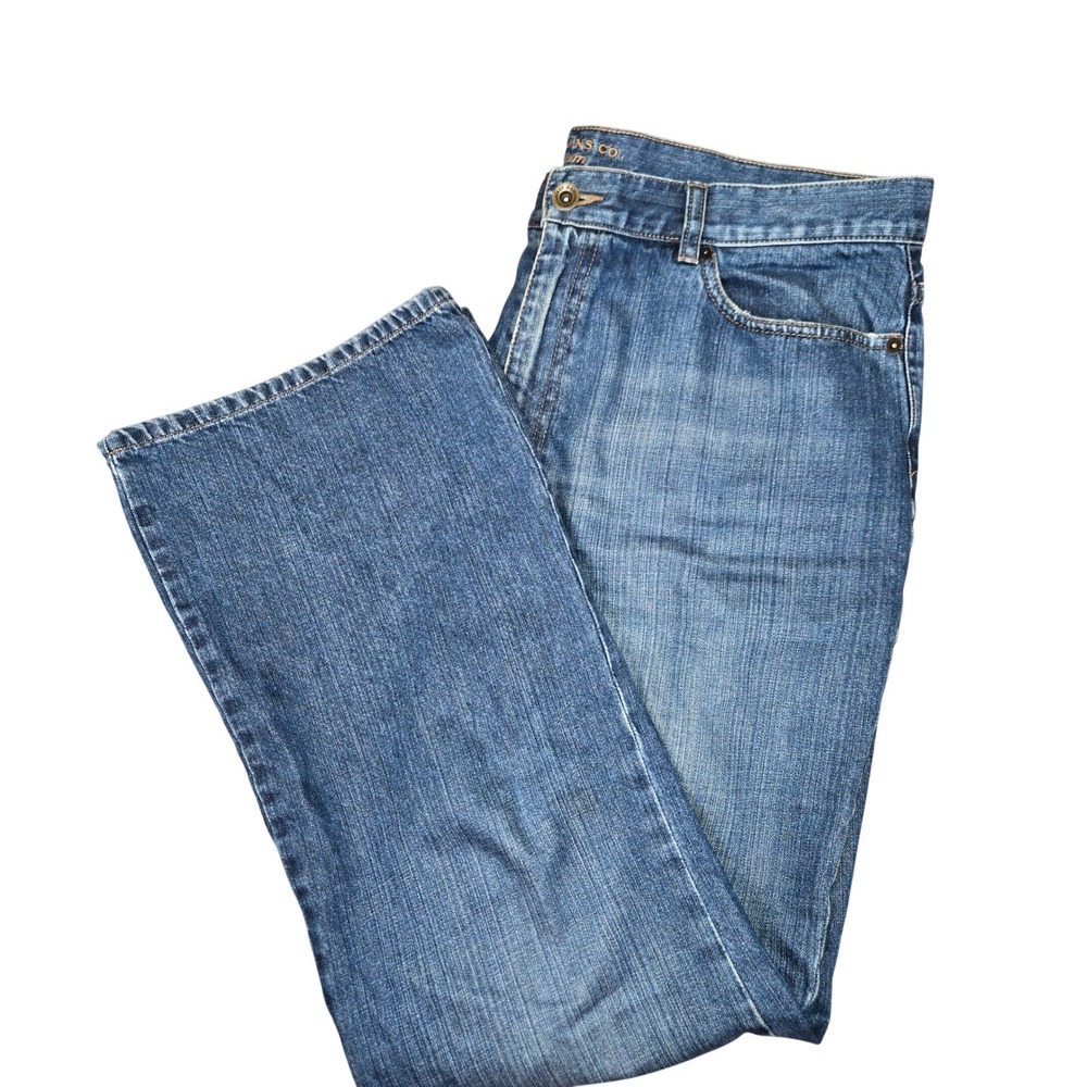 Lauren Ralph Lauren Jeans Co Premium Medium Wash Straight Leg Denim Pant Size 16